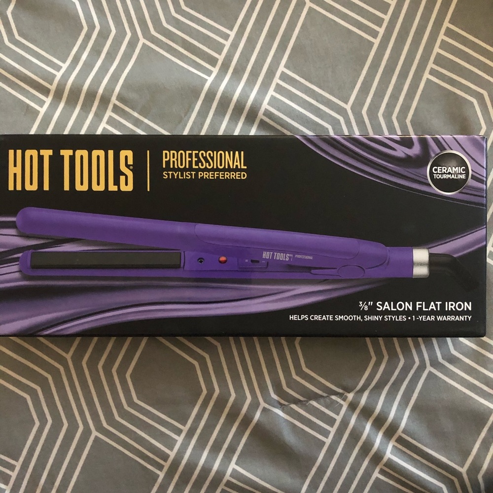 Hot Tools 3/8” Salon Flat Iron